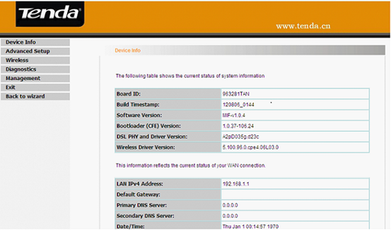 Tenda Wireless Router Driver