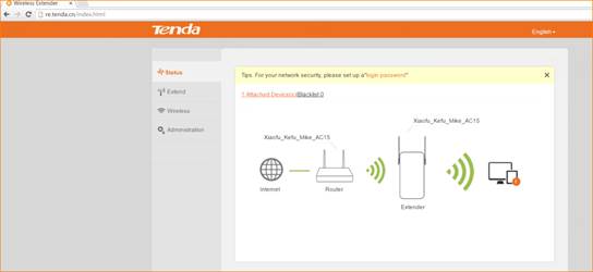 Tenda : 192.168.0.254(re.tenda.cn) Set up Tenda Wi-Fi range extender using  Mobile