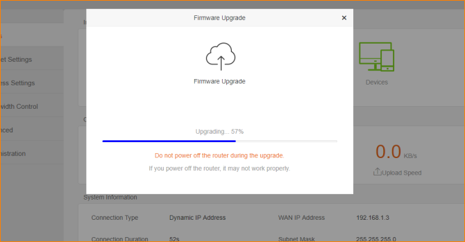 update firmware tenda f9